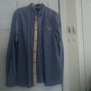 armani jeans long sleeve dress shirt